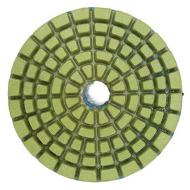LGXEnzhuo 2000 Mesh Resin Polishing Pad 1 PC Diameter 3.9inch for Floor Grinding Machine