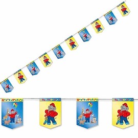 DH-Konzept 3.5 m Bunting * Benjamin Flowers * as Decoration for Children's Party and Children's Birthday Parties // Töröööö // Elephant Children's Garland Banner Party Chain Party Set