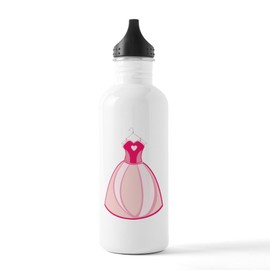 CafePress Princess Dress Gown Stainless Water Bottle 1 1.0L (34 oz) Stainless Steel Water Bottle