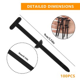 GZGXKJ Nylon Universal Cable Tie Buckle 100 Stück Kabelbinder Schnalle Schnellverschluss Kabelbinder mit Clip Mehrzweck Cable Ties für Autolarmreparatur und den Täglichen Gebrauch