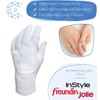 Dermatest: Very Good Cotton Gloves, White Gloves Made of 100%
