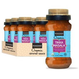 Khazana Sauce Simmering Tikka Masala 12.7 oz (Pack of 6)
