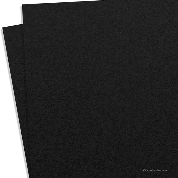 KYDEX Thermoform Sheet - (P1 Texture) - (.060 Thickness) - (8in x 12in) - (Black) - (2 Sheets) - DIY Holster Making, Airsoft Armor, Cosplay Uniforms, RC Models