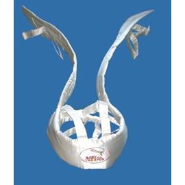 Baby Trooper Multi-use Baby Walking Harness (White Satin)