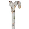 Royal RC Canes Watercolor Bird Designer Derby Adjustable Cane
