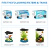 Koller Products Internal Power Filter for 1-Gallon to 3.5-Gallon Fish