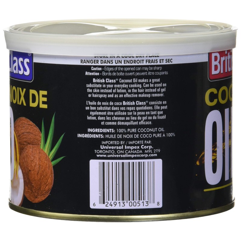 British Class British Class Coconut Oil, 500 milliliters