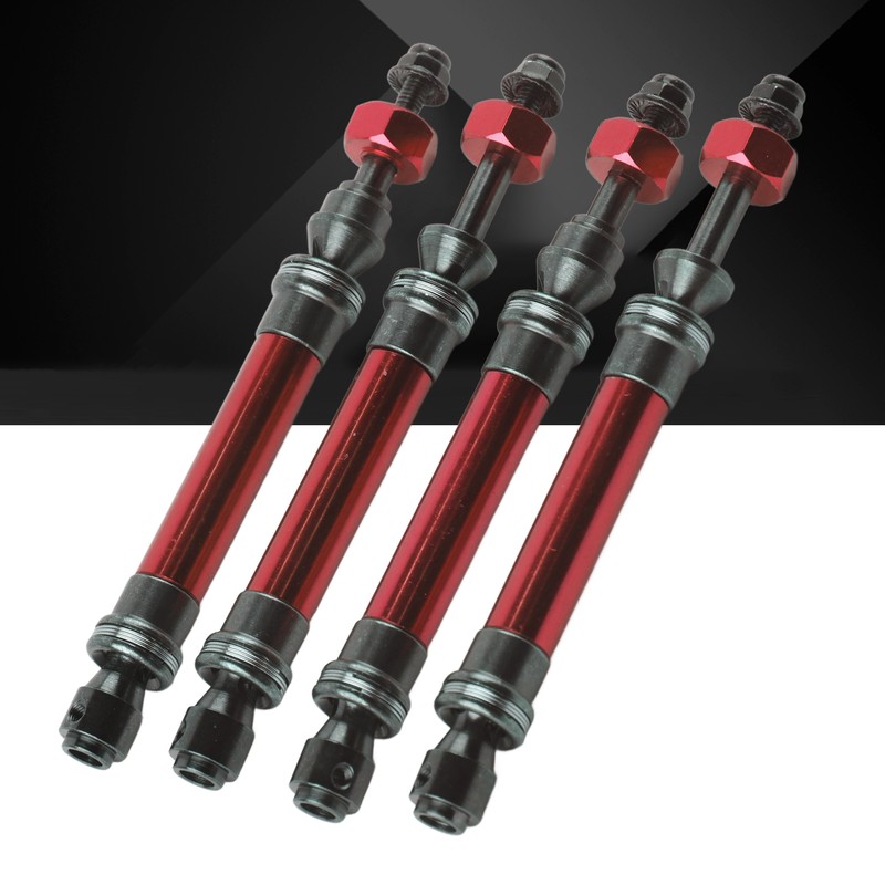 4Pcs CVD Front Rear Drive Shaft Metal Transmission Axle for