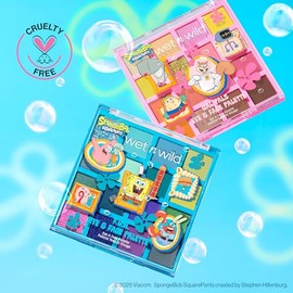 Wet n Wild x Bob Esponja Gal Pals Paleta de Sombras y Rostro 15 Tonos                                                                                 