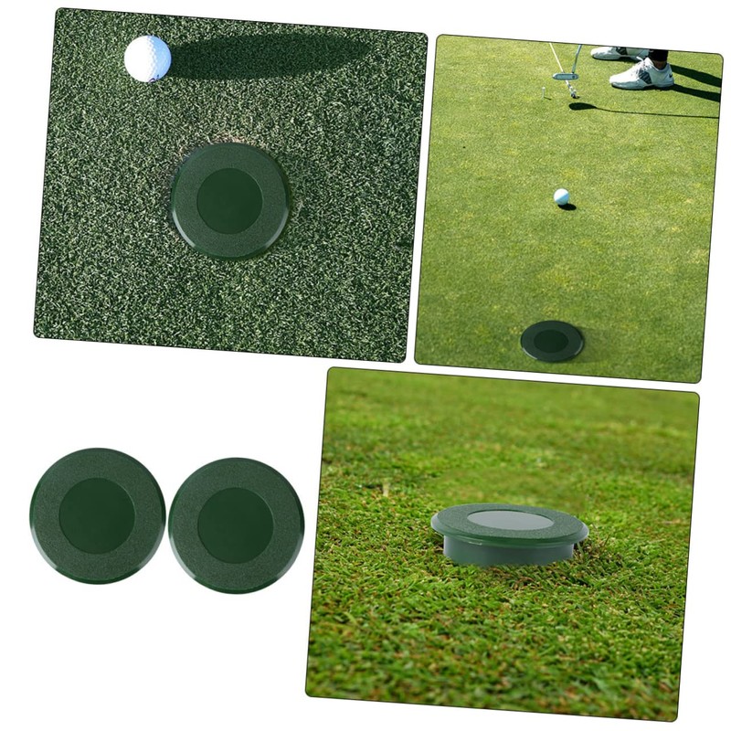 Kisangel 3pcs Golf Putting Cup Training Tools for Outdoor Golf