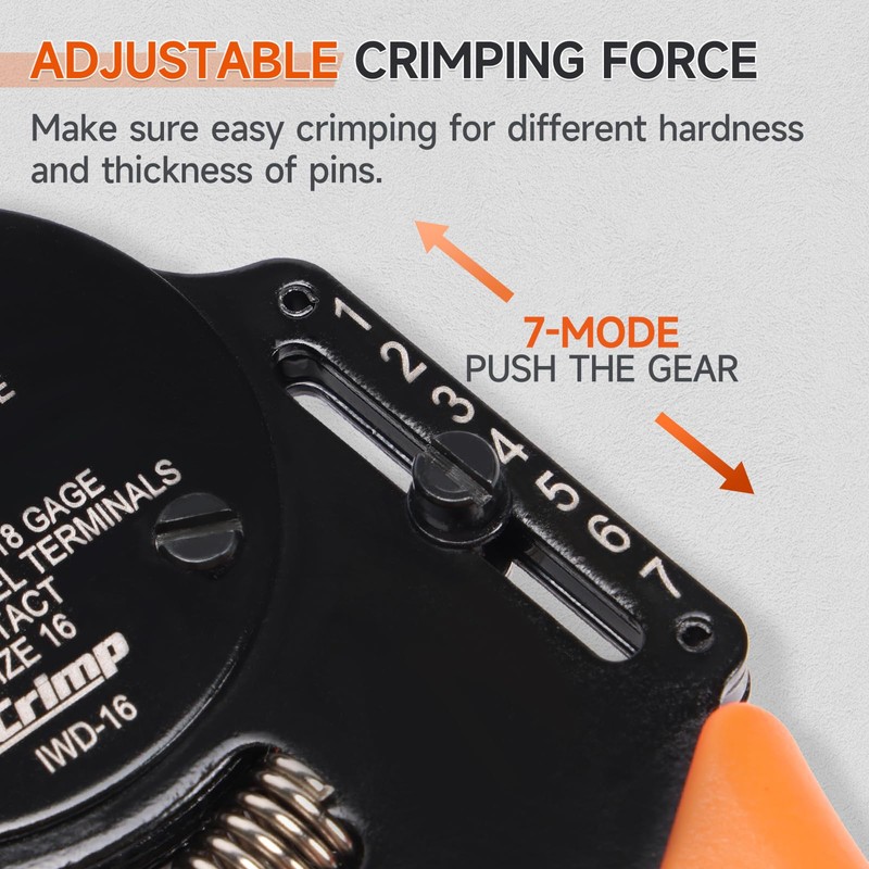 iCrimp Closed Barrel Crimp Tool, Weather Pack Crimpers, Deutsh Connector