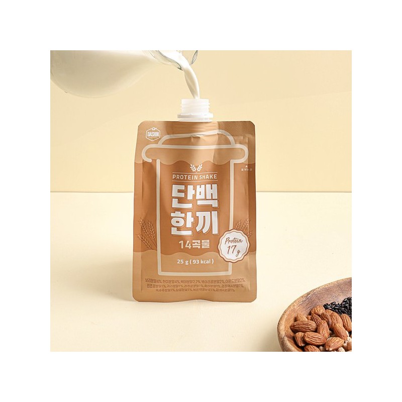 Dashin Shop 단백한끼 14곡물 3개 Protein Meal 14 Grains (Set