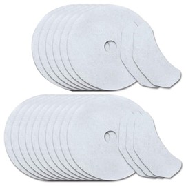 20PCS Universal Cloth Dryer Exhaust,Dryer Lint Filter Replacement Compatible Filter Set Replacement for Panda/Magic Chef/Sonya/Avant