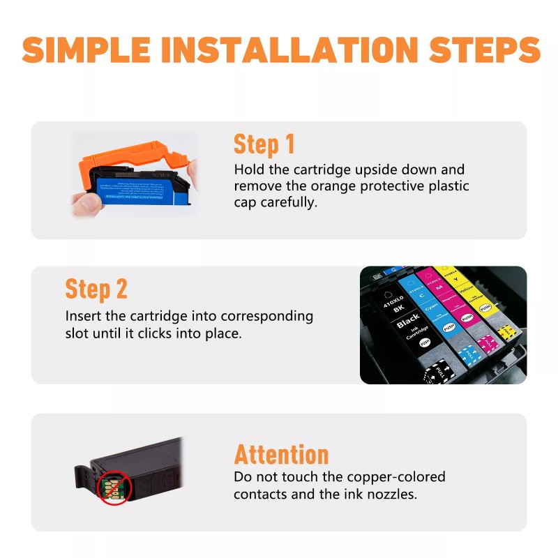 For Epson 410XL T410XL Ink For Epson Expression Home XP-830