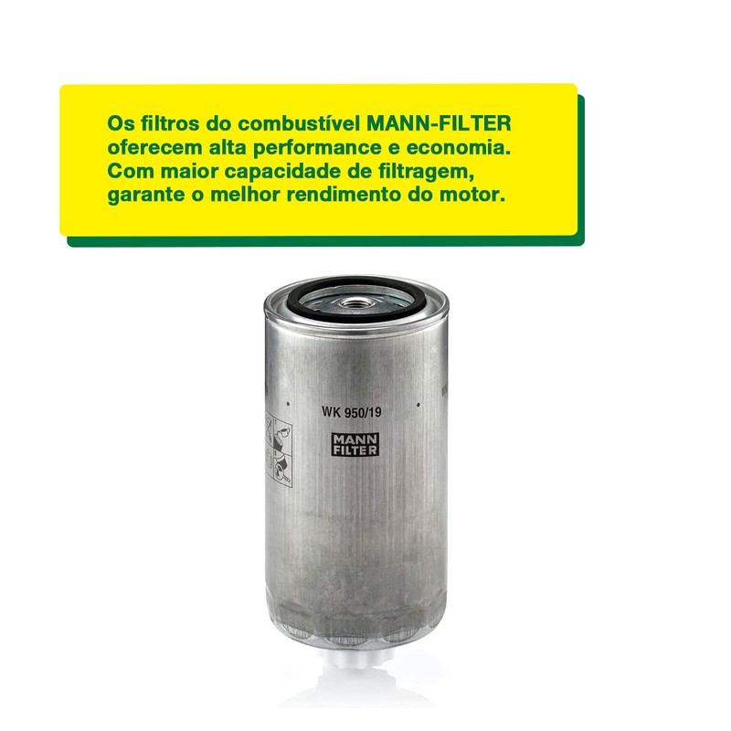 MANN-FILTER WK 950/19 Fuel Filter - TRUCKS + BUSES