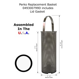 Unique Boat Parts Perko sea strainer Basket 049300799D