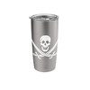 Calico Jack Flag Pirate T-shirt Stainless Steel Insulated Tumbler