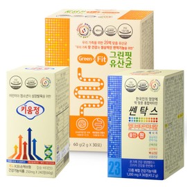 Dr. People 키쎈유세트 키움정1박스 + 쎈탁스올인원1박스 + 그린핏유산균1박스 Kissen You Set Kiwoom 1 Box + Sen Tax All-in-One 1 Box + Green Fit Probiotic 1 Box