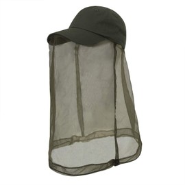 Rothco Operator Cap with Mosquito Net, Olive Drab, One Size