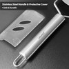 Vovoly 4-Pcs Pro Set Zester Grater Set, Cheese Grater with
