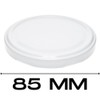 mikken 30 White Lids TO 82/8.5 cm for Preserving Jars