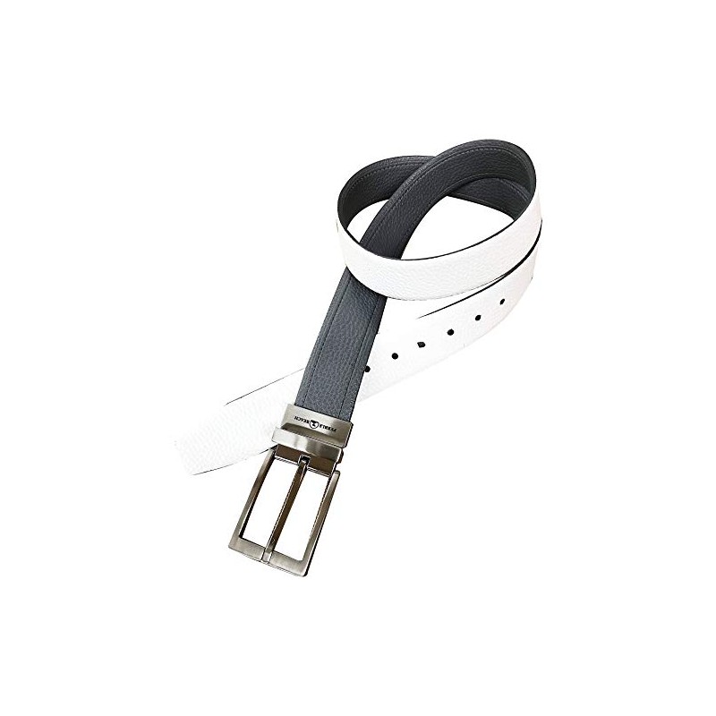 Pebble Beach Mens Belt, Gray, 44