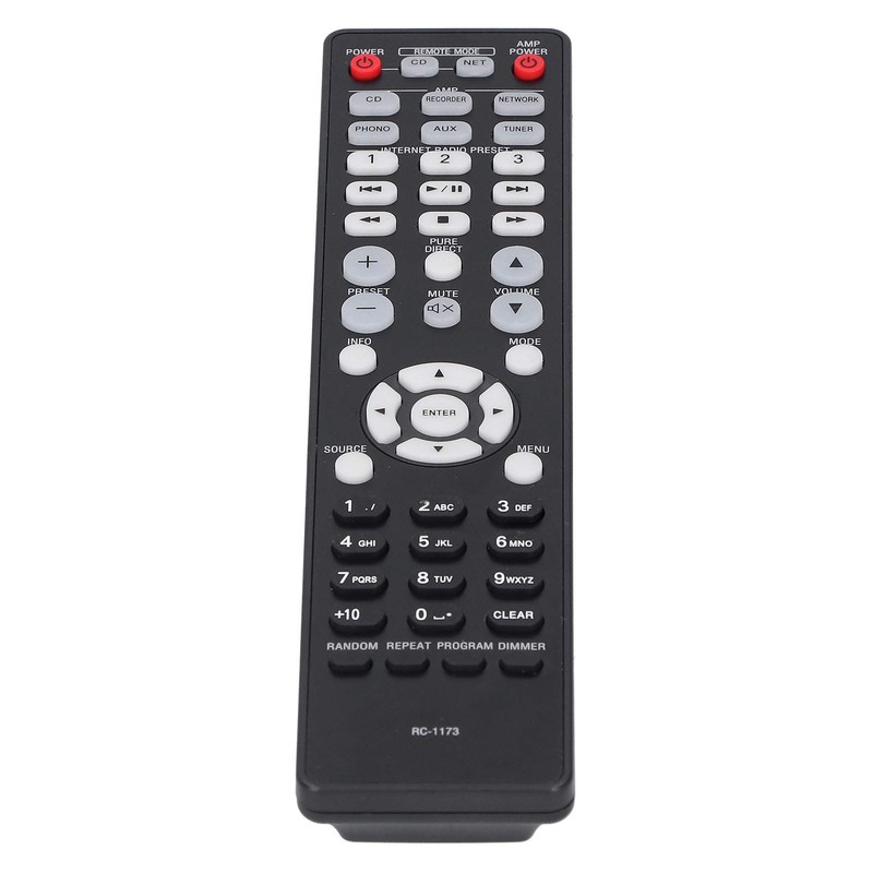 RC‑1173 DENON TV Replacement Remote Control RC‑1173 / PMA‑720AE /