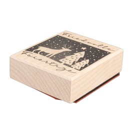 Rayher Timbro Friedvolle Feiertage, 6X7Cm, 29213000