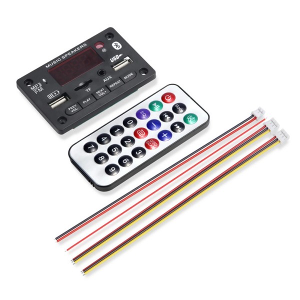 Unbranded Bluetooth USB AUX TF FM Car Audio Digital Decoder