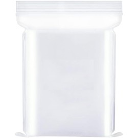 Yesallwas 100 Count - 3.5" x 4.5", 2 Mil Clear Plastic Reclosable Zip Poly Bags with Resealable Lock Seal Zipper for Photo, Jewelry, Party Favors