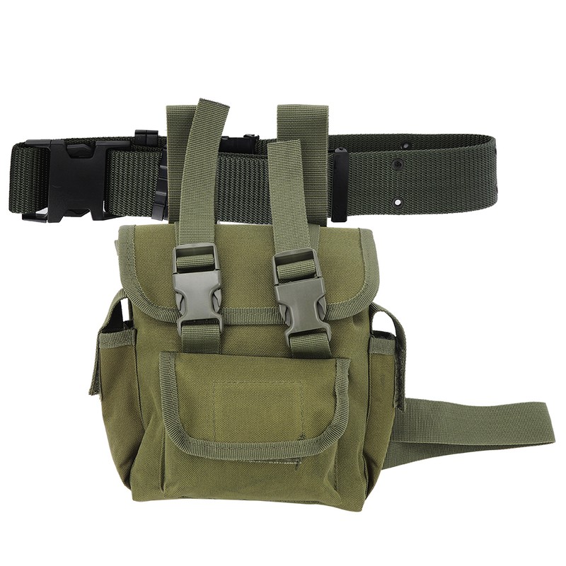 Outdoor Nylon Tactics Sport Thigh Leg Bag Shoulder Hip Package