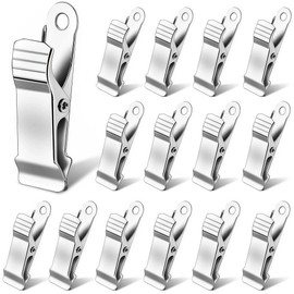 AVERZELLA 20 Pcs Small Metal Clips Spring Mini Clamps for Crafts/Hanging