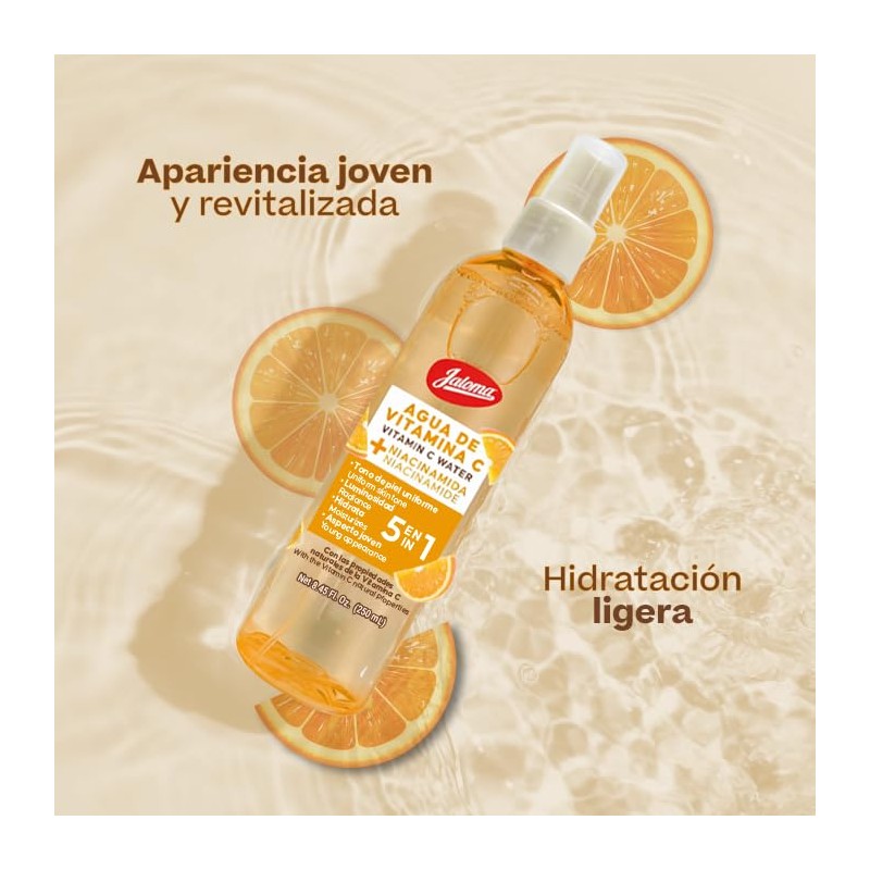 Jaloma | Agua de Vitamina C con Niacinamida 250ml, tónico