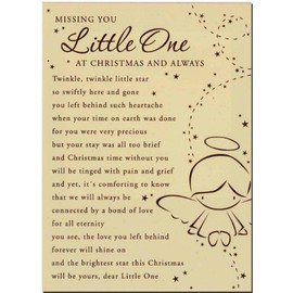 You Little One At Christmas And Always - Free Card Holder - C111 L