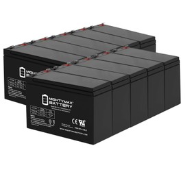 12V 8Ah Compatible Battery for APC SYBT5 UPS - 10 Pack