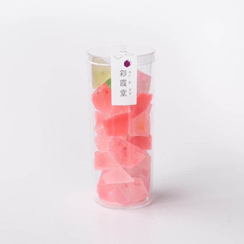 Saikado Amber Sugar Strawberry Containing Cosmetic Box, Set of 2