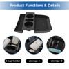Carwiner Lower Center Console Organizer Tray Compatible with 2019-2023 2024