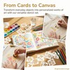 72 Pcs Stencils for Painting, Stencils for Crafts Reusable