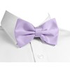 trilece Bow Ties for Men - Men's Solid Pre-tied Clip
