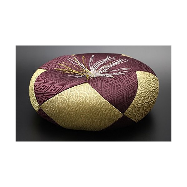 Kyoto Butsudan Hayashi Buddhist Altar, Round Futon, Yayoi (Approx. 4.7 inches (12 cm) x Height Approx. 1.6 inches (4 cm), Size 4