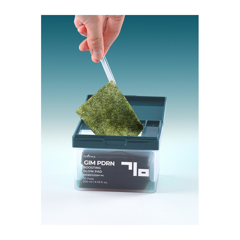 Isntree Kim PDRN Boosting Glow Pads 70 sheets / 김