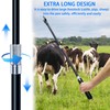 Kehail Retractable Aluminum Cattle Prod, 43.6" Waterproof Cattle Prod Stick,