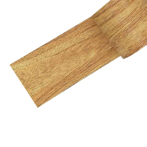 Eventualx 2.2 In x 15 Ft Wood Grain Repair Tape, Wood Effect Repair Adhensive Imitation Woodgrain Duct Tape for Laminate Floor Scratch Repair