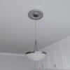 Ekena Millwork CMP13BEBAL Berkshire Thermoformed PVC Ceiling Medallion (Fits Canopies