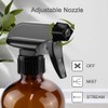 Worldgsb Glass Spray Bottles, 16oz Amber Glass Spray Bottles with
