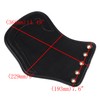 XMMT Leather Heat Shield Deflector Universal Motorcycle Side Saddle Heatshield