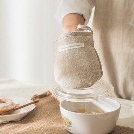 Decoview Comfort Vintage Mood Kitchen Gloves, Mint Check / 데코뷰 컴포트 빈티지무드 주방장갑, 민트체크