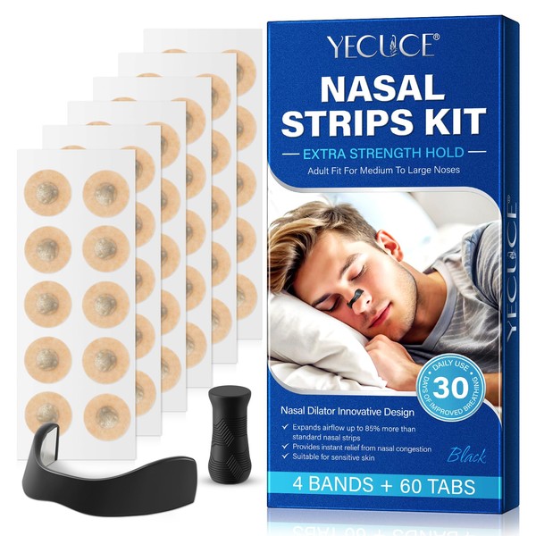 Magnetic Nasal Strips, Anti Snore, Boost Oxygen Intake, Improve Sleep