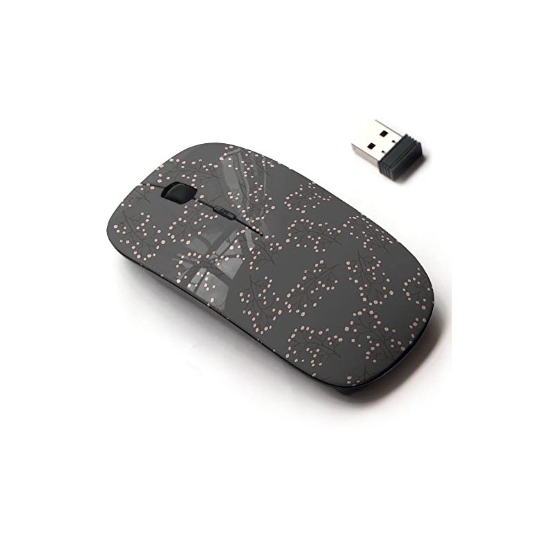 CJCBROES 2.4G Wireless Mouse with Cute Pattern Design for All