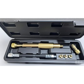 Zerk Cleanning Tool Grease Joint Cleaning Kit, Professional Model for Flushing Out Hardened Grease from Shafts, Bushings, Joints and More